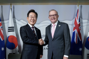 Lee Jae-myung talks North Korea at G7 as meeting with Trump falls through